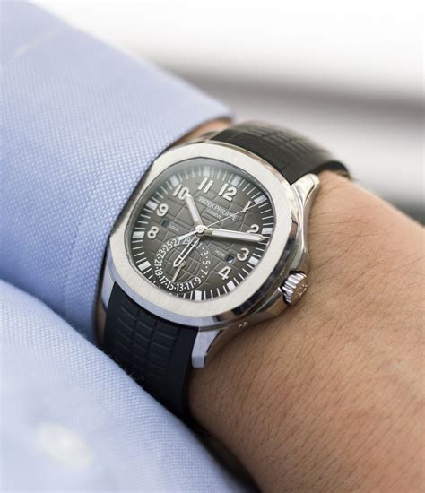 patek philippe aquanaut travel time stainless steel|patek philippe aquanaut watch.